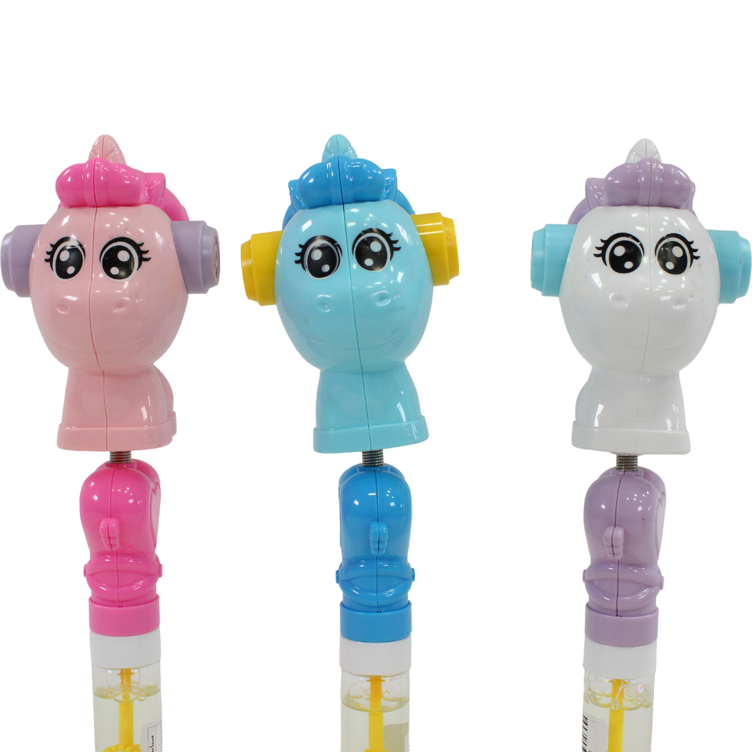 Unicorn Bubble Wand – 12 Pieces