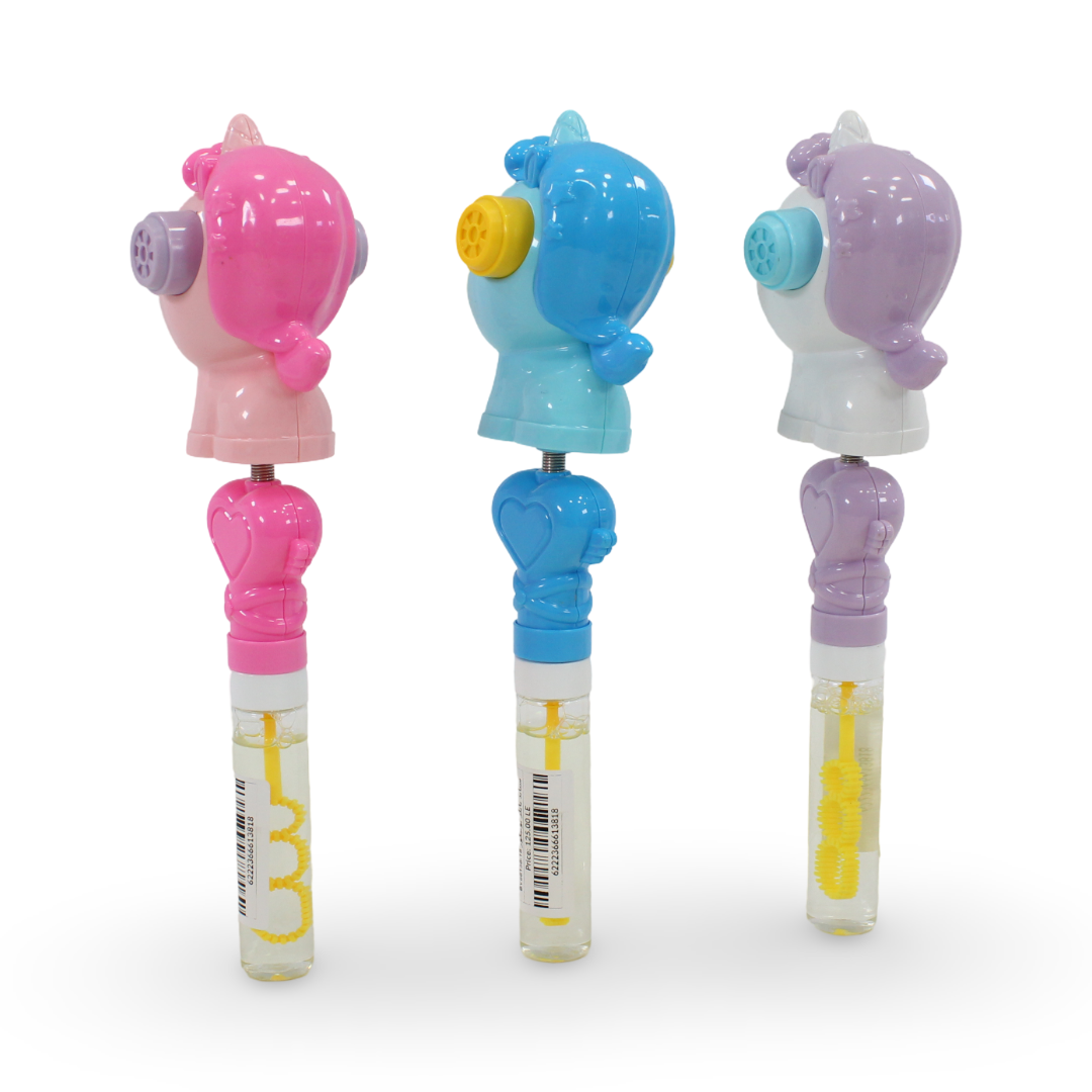 Unicorn Bubble Wand – 12 Pieces