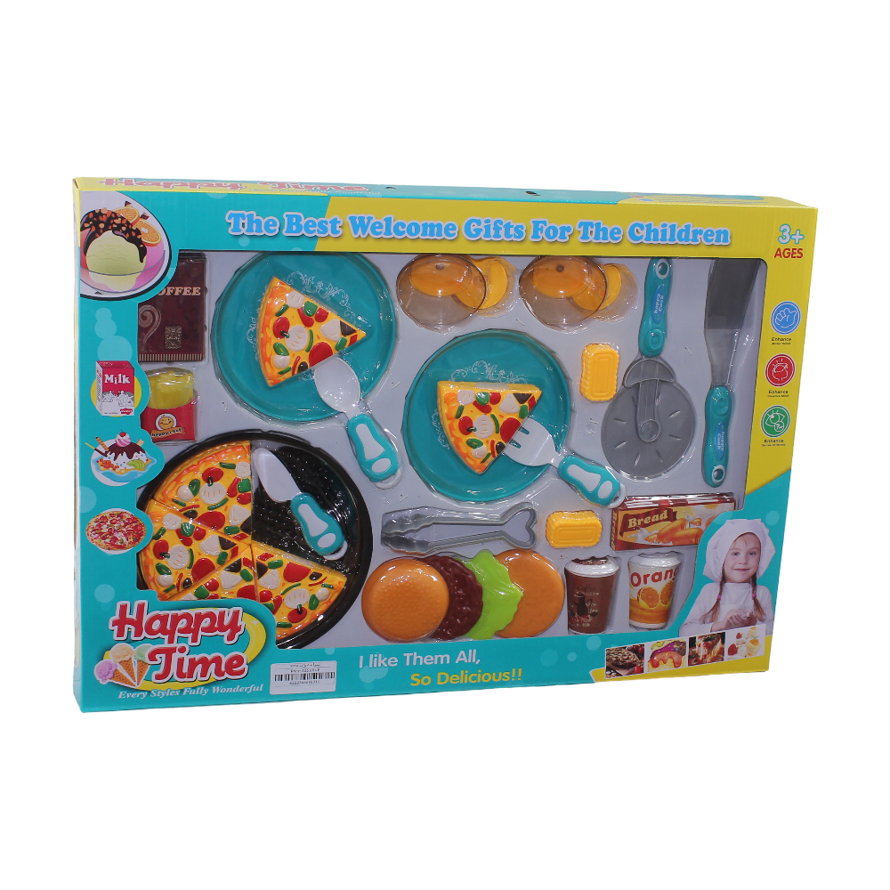 Happy Time Pretend Play Pizza Kitchen Set