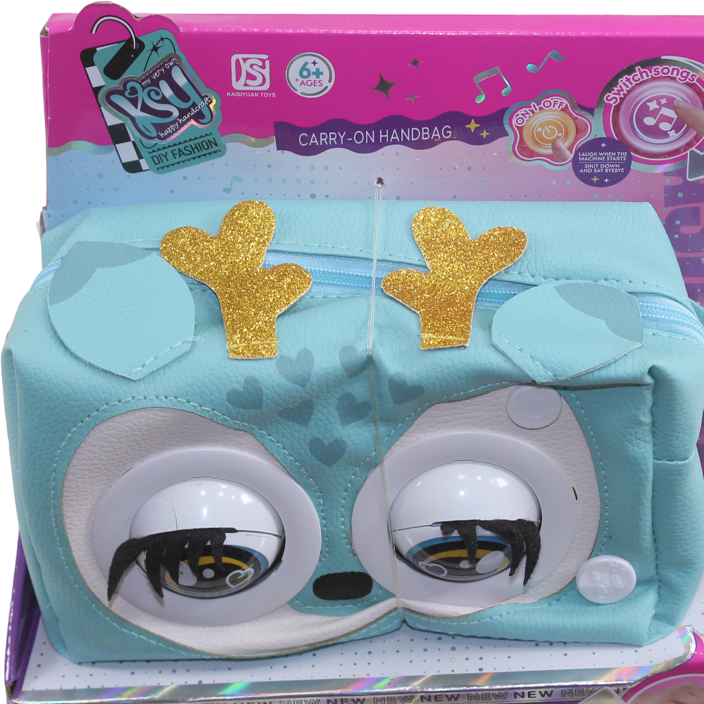 Girls Smart Bag with Moving Eyes and Sound