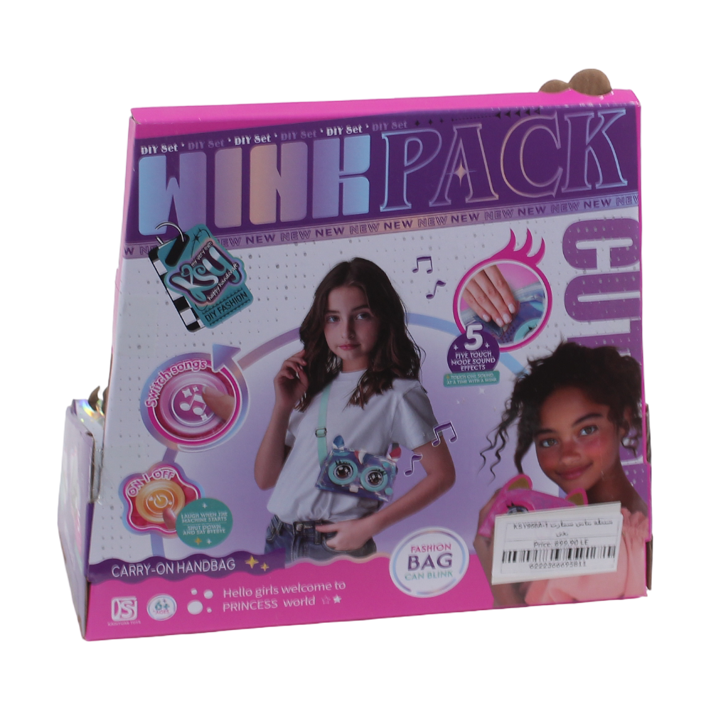 Girls Smart Bag with Moving Eyes and Sound