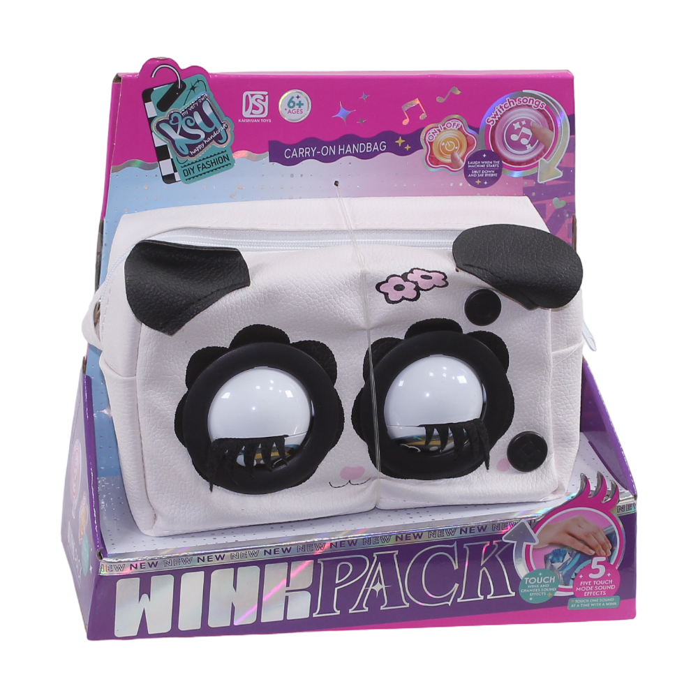 Girls Smart Bag with Moving Eyes and Sound - Toys - OKO