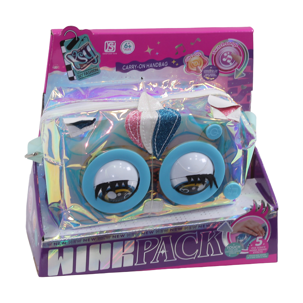 Girls Smart Bag with Moving Eyes and Sound