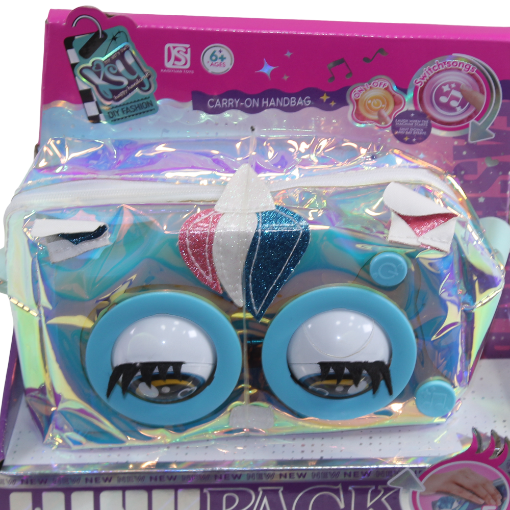 Girls Smart Bag with Moving Eyes and Sound