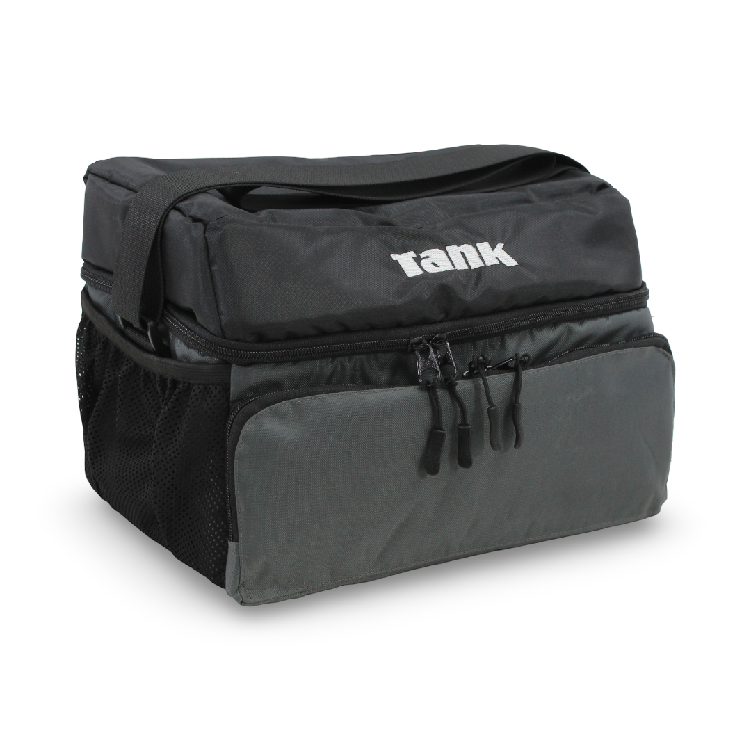 Tank Insulated Thermal Bag 12L – Gray & Black