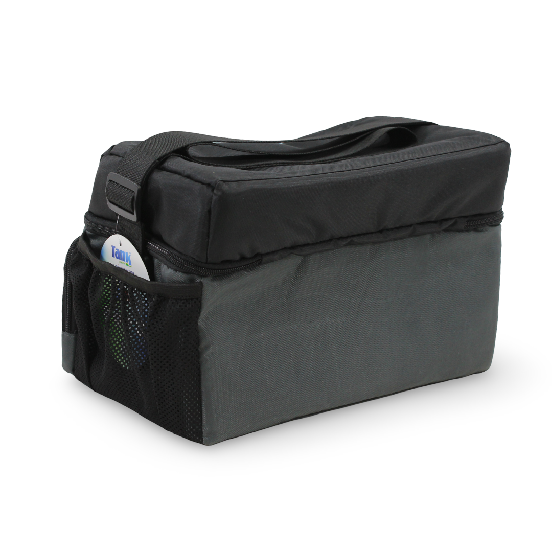 Tank Insulated Thermal Bag 12L – Gray & Black
