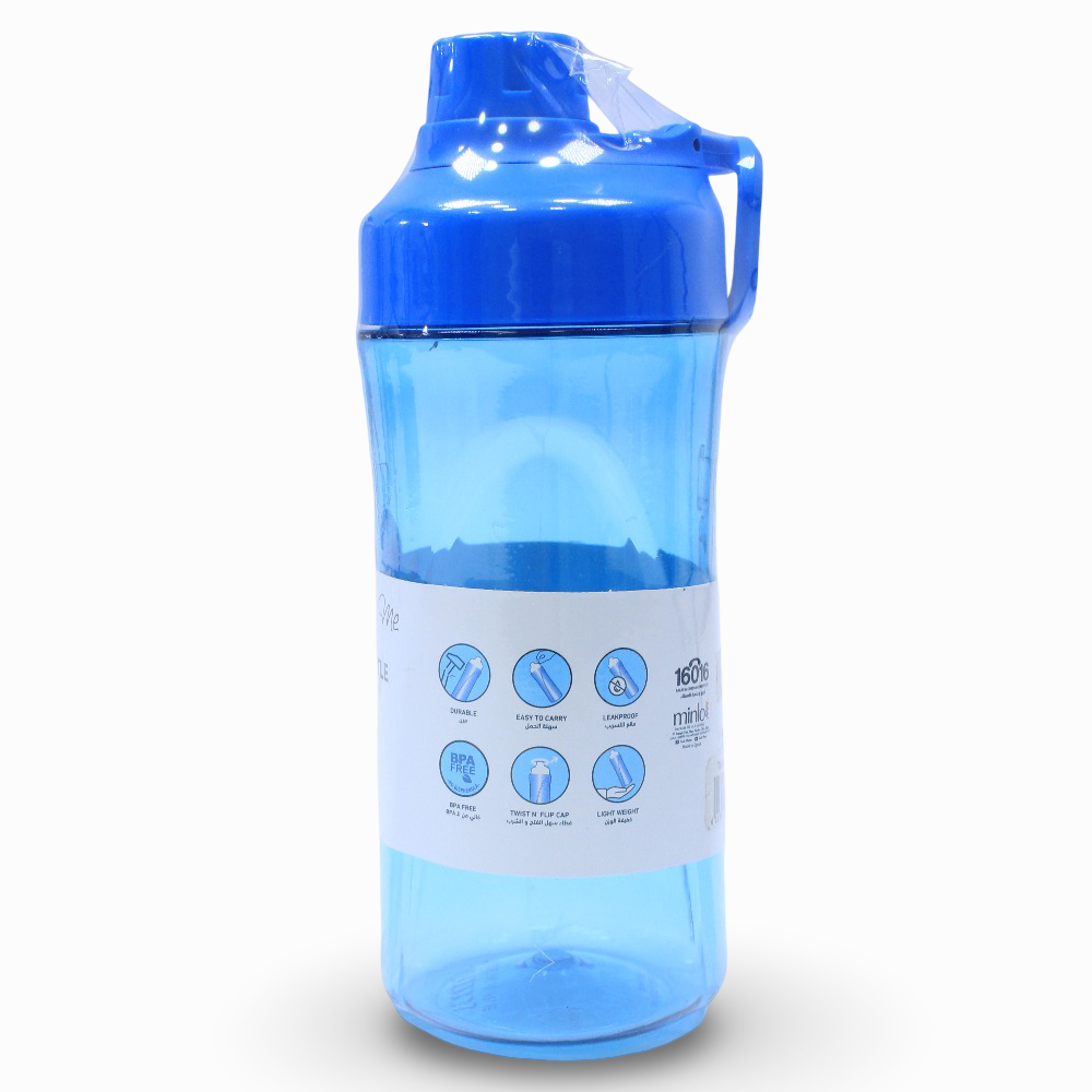 Tank Tritan Water Bottle  550ml – Blue
