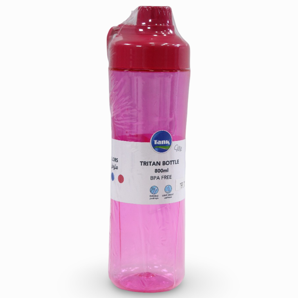 Tank Tritan Bottle 800ml – Pink