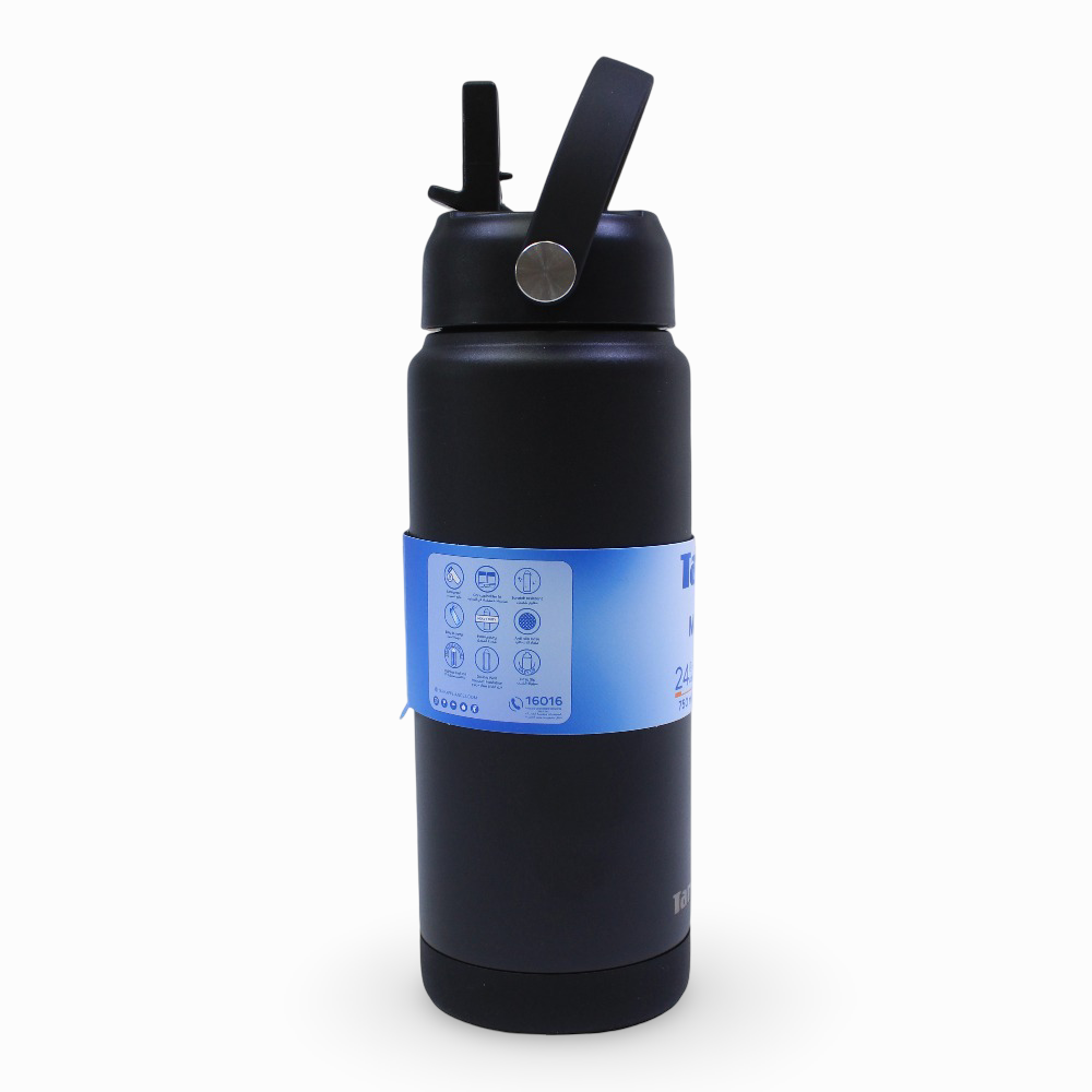 Tank Insulated Stainless Steel Water Bottle 750ml – Black