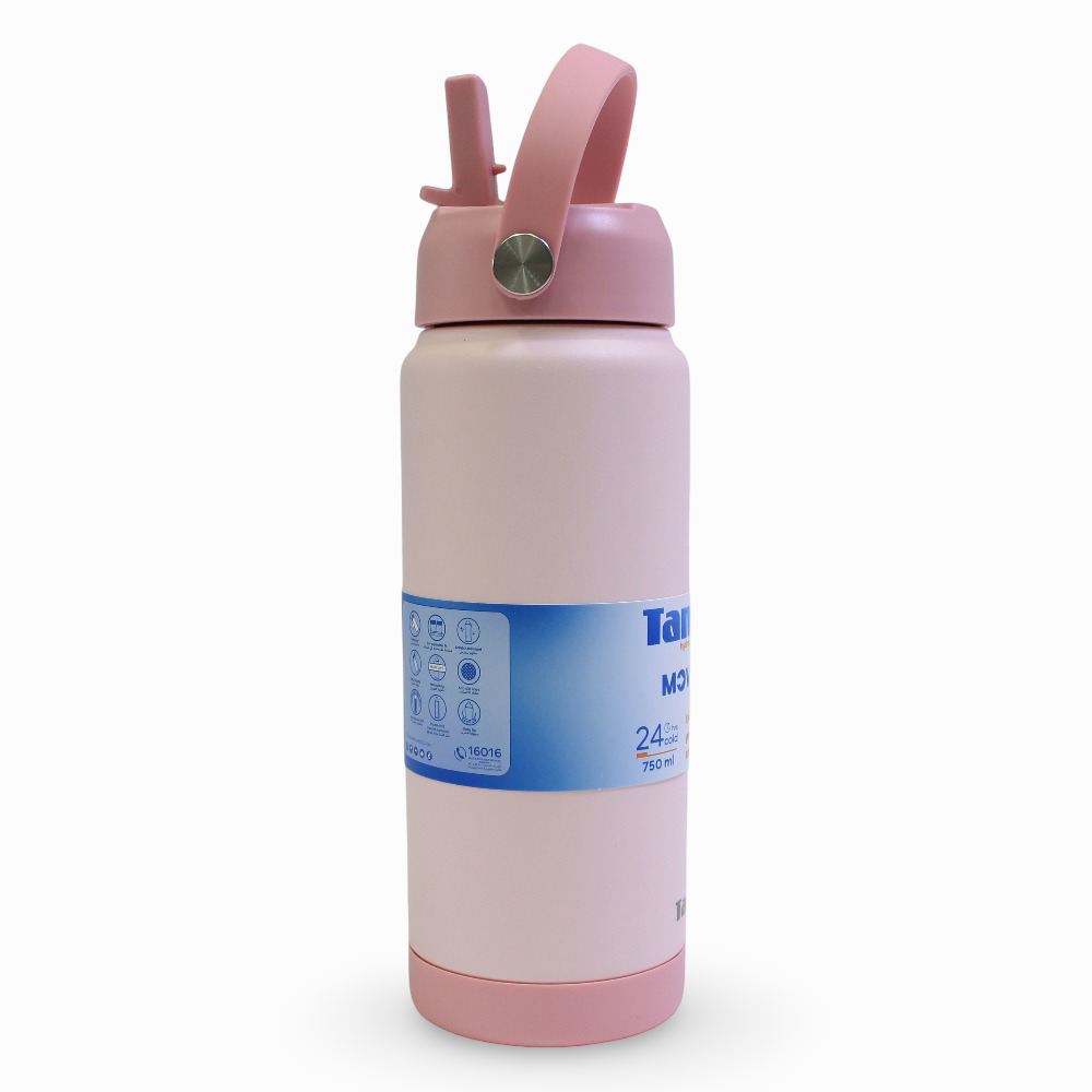 Tank Insulated Stainless Steel Water Bottle 750ml – Cotton Candy