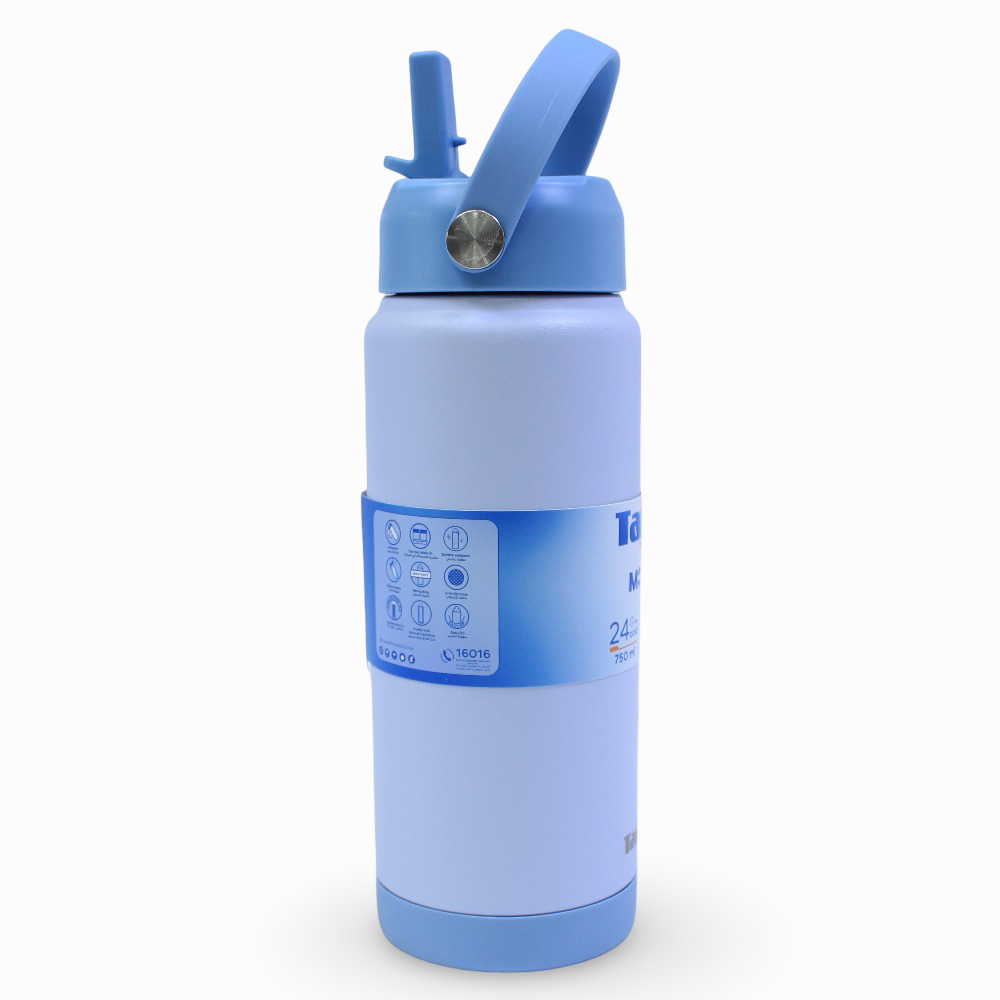 Tank Move Insulated Stainless Steel Water Bottle 750ml – Sky Blue