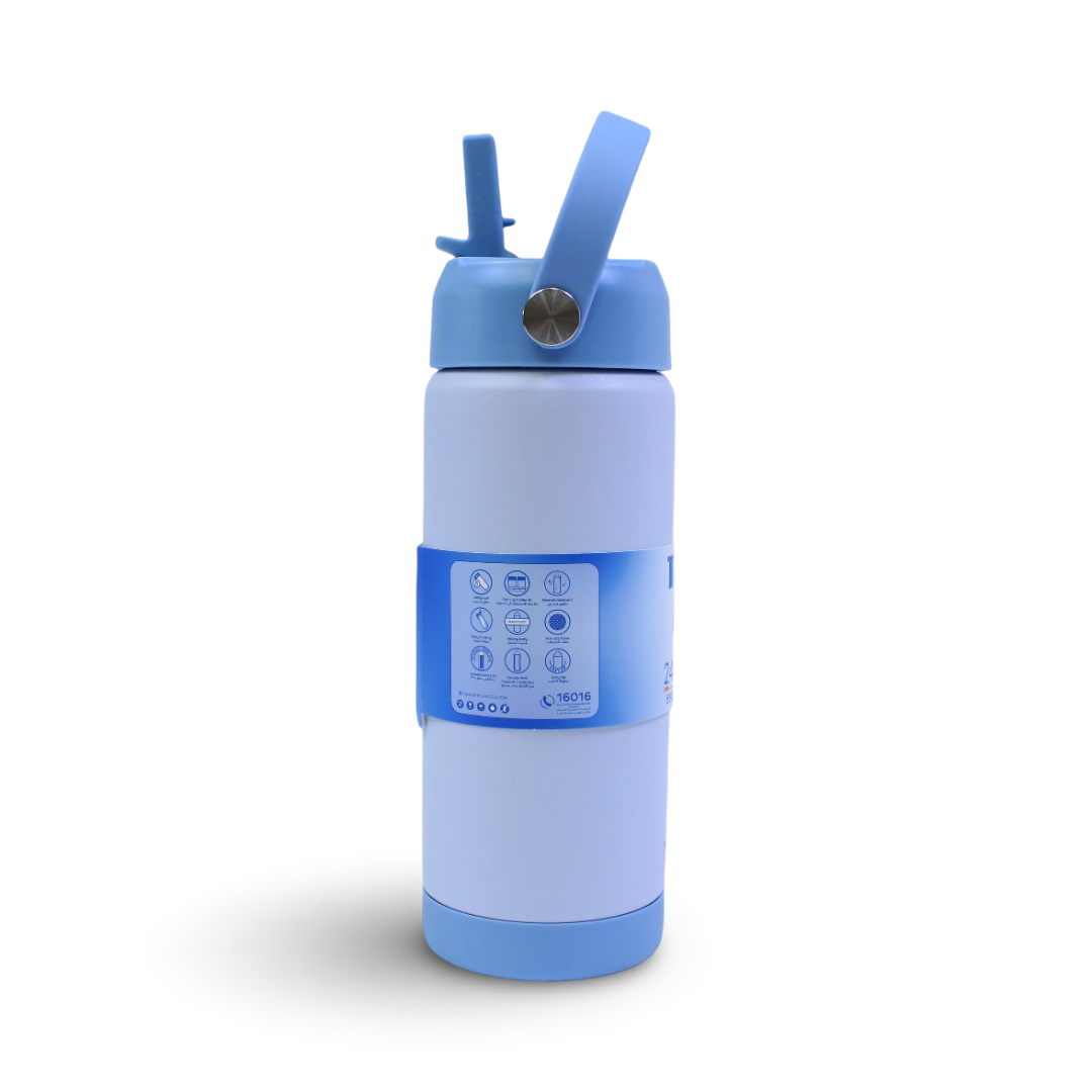 Tank Insulated Stainless Steel Water Bottle 550ml – Sky Blue