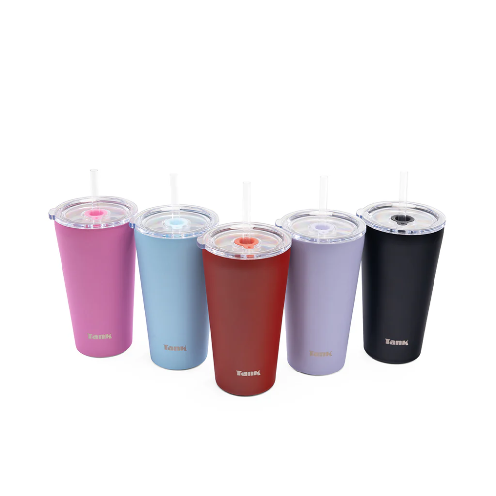 Tank Ice Insulated Stainless Steel Travel Cup 480ml – Bubblegum