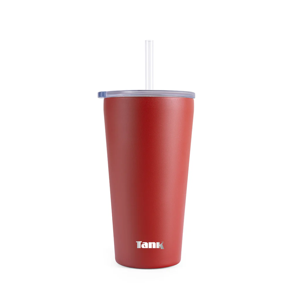 Tank Ice Insulated Stainless Steel Travel Cup 480ml – Cherry Cola