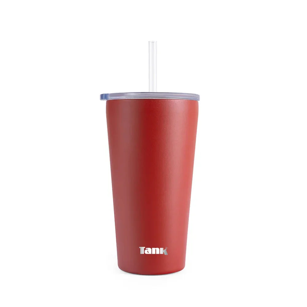 Tank Ice Insulated Stainless Steel Travel Cup 480ml – Cherry Cola