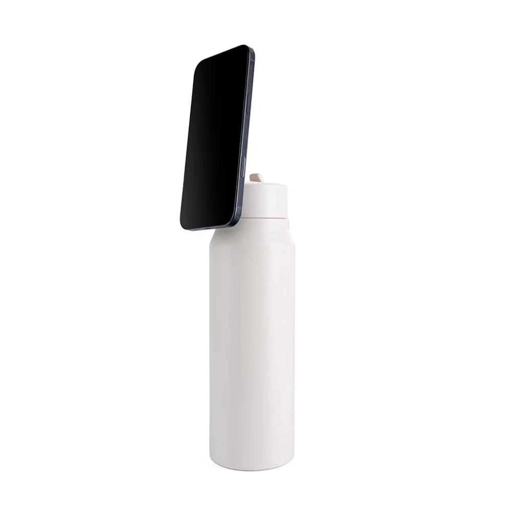 Tank Magnet Insulated Stainless Steel Water Bottle 1000ml – Cream