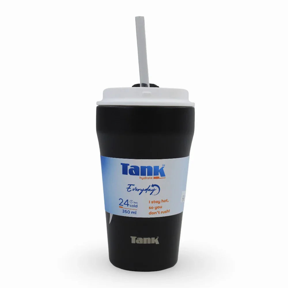 Tank BTL Stainless Steel Everyday Mug 350ml - Black - Assortments