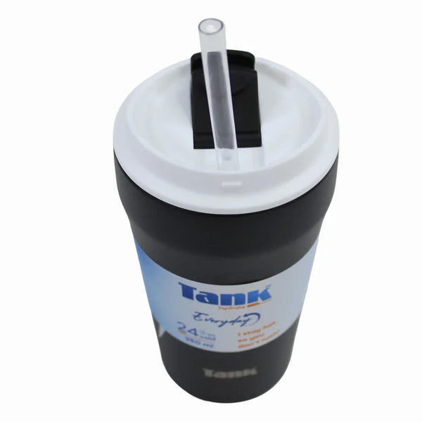 Tank BTL Stainless Steel Everyday Mug 350ml - Black