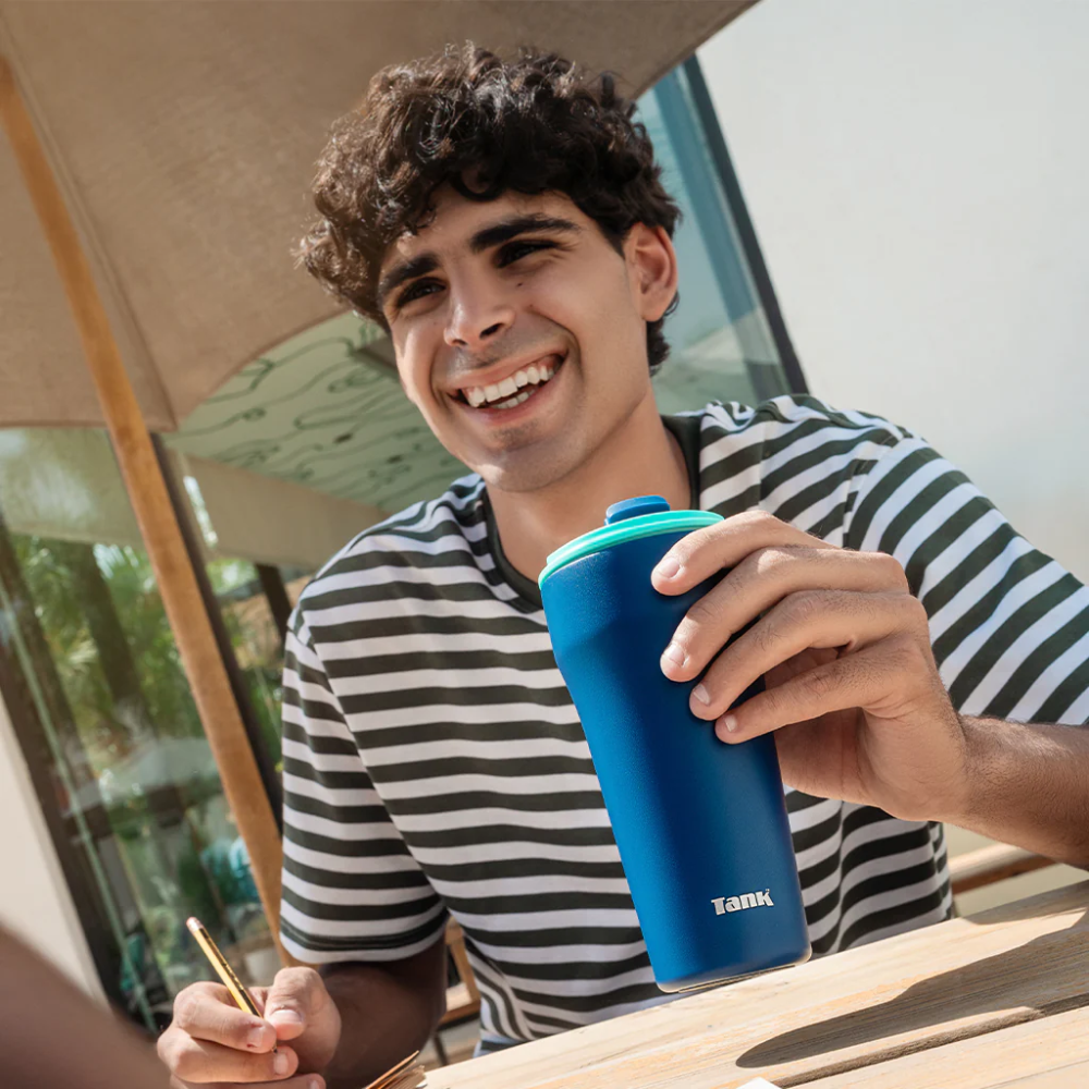 Tank BTL Stainless Steel Everyday Mug 350ml - Navy Blue