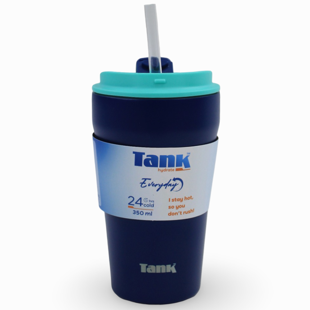 Tank BTL Stainless Steel Everyday Mug 350ml - Navy Blue