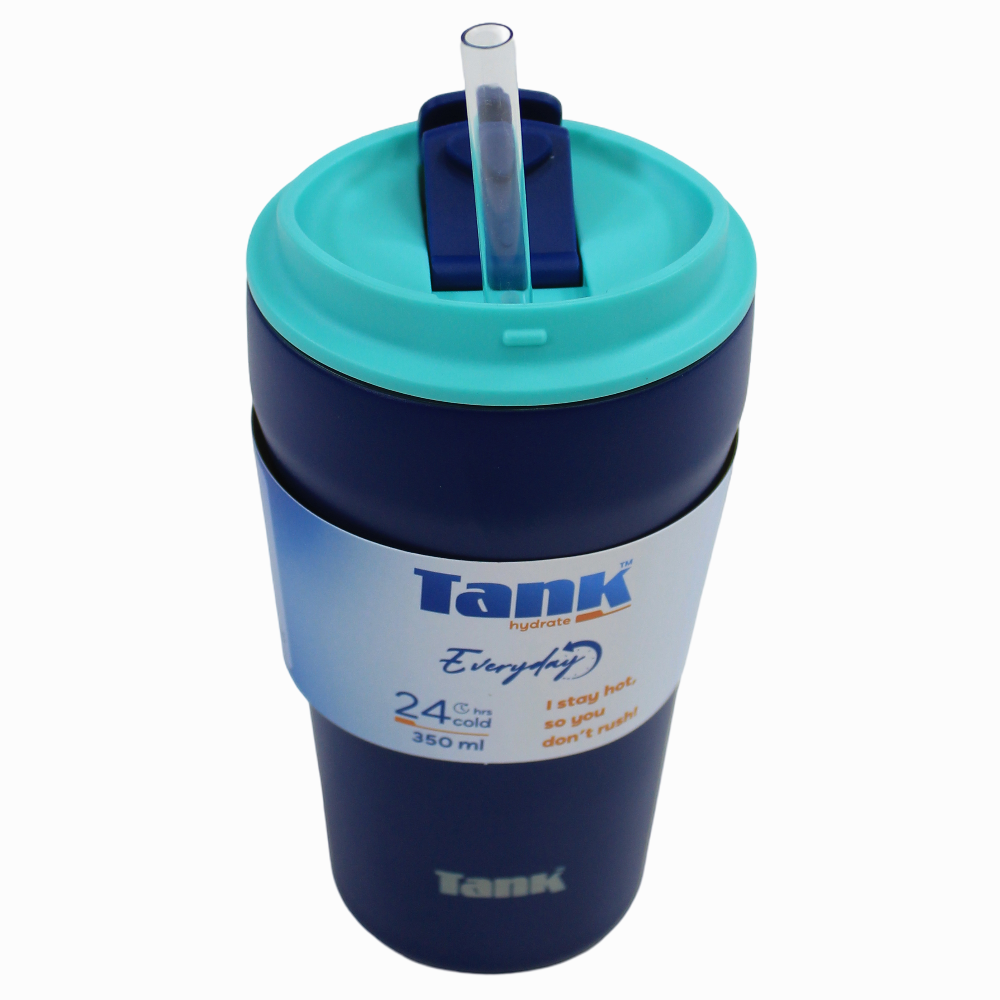 Tank BTL Stainless Steel Everyday Mug 350ml - Navy Blue