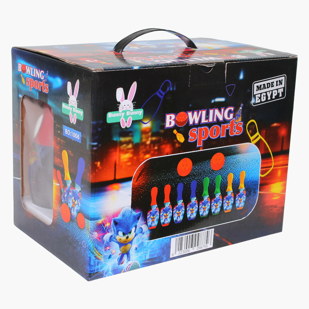 Sonic Themed Bowling Set