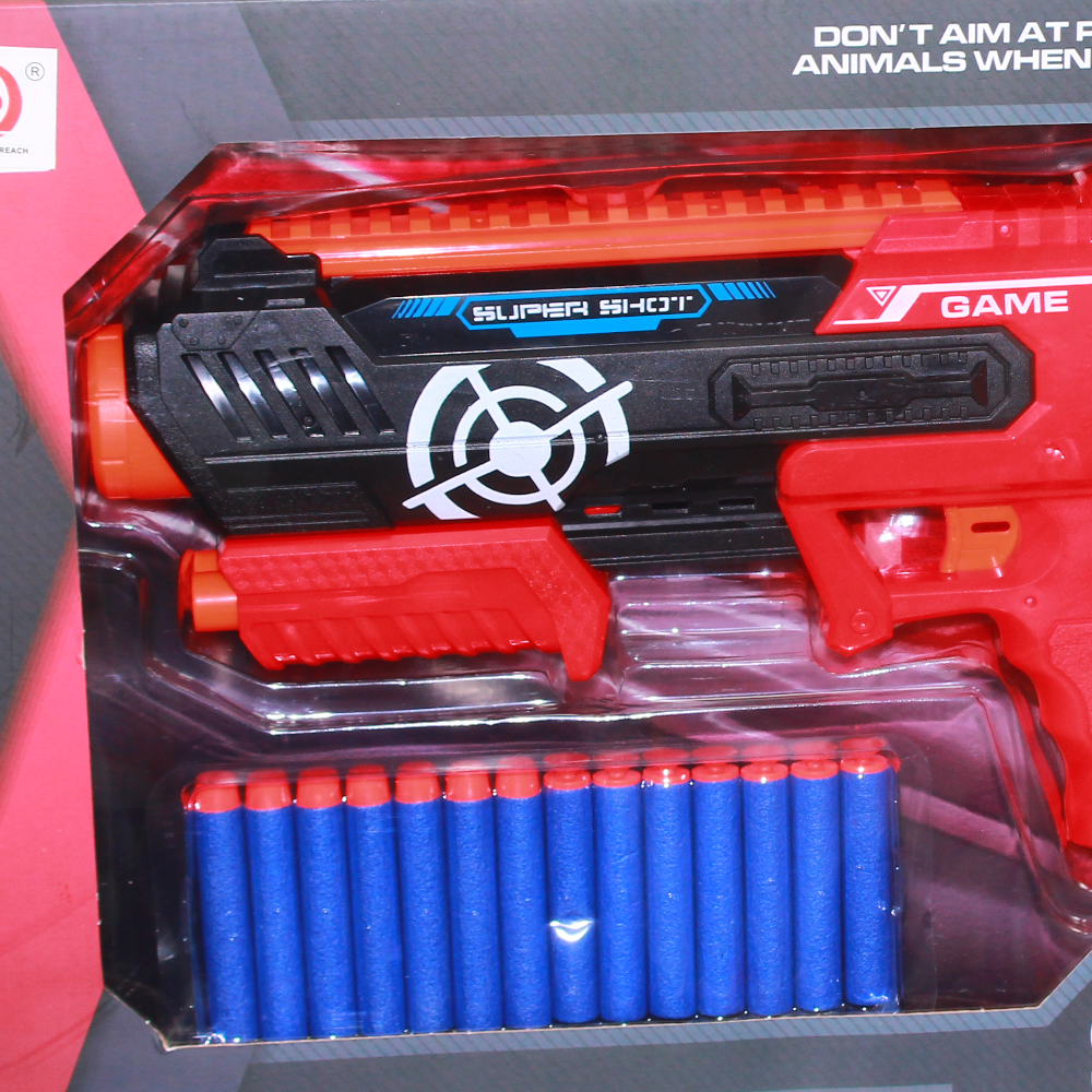 Super Shoot Soft Bullet Toy Gun