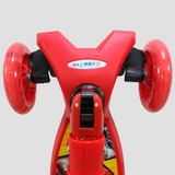 Foldable Light Wheels Red Scooter – Fun, Safe & Portable