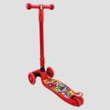 Foldable Light Wheels Red Scooter – Fun, Safe & Portable