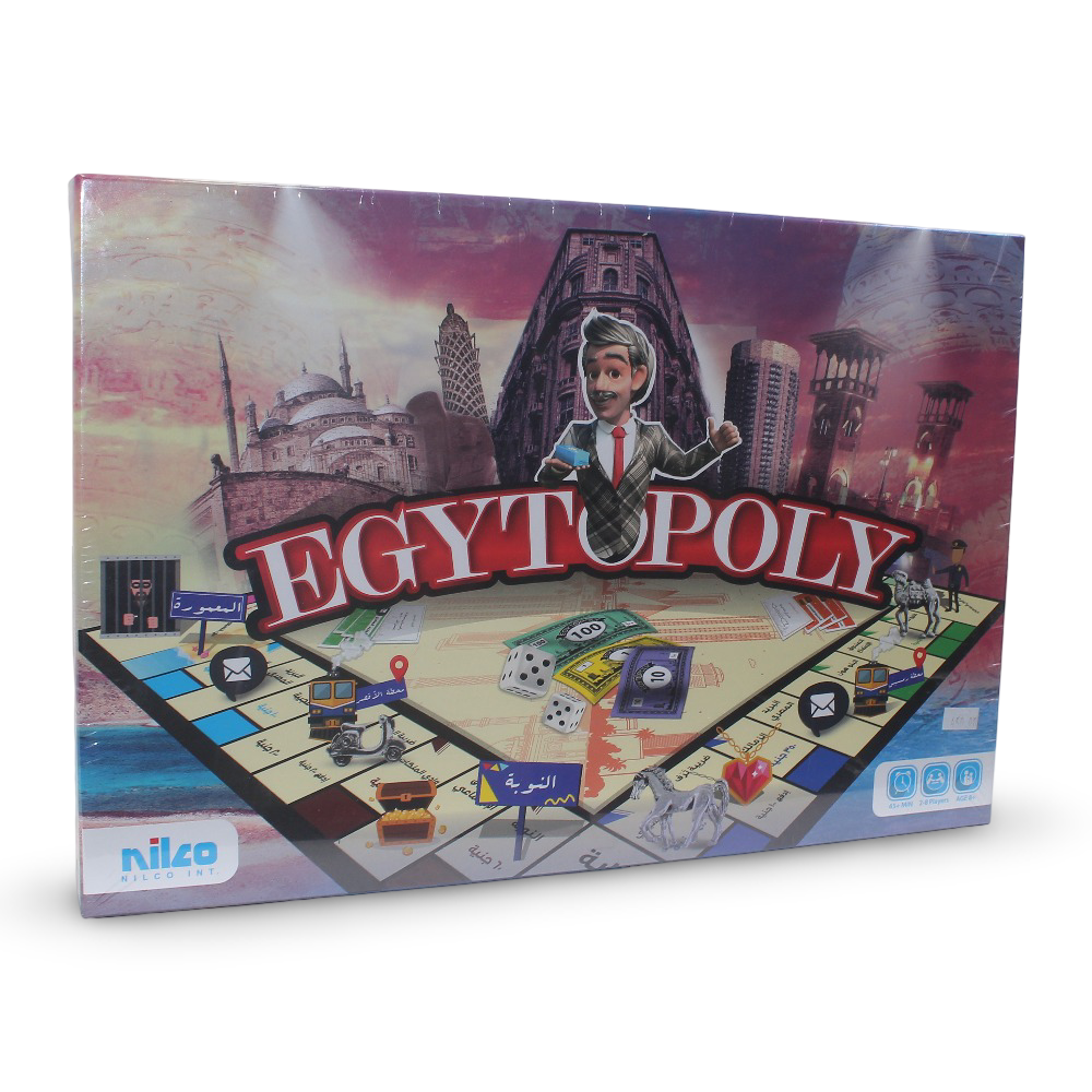 Nilco Egytopoly Classic Strategy Board Game