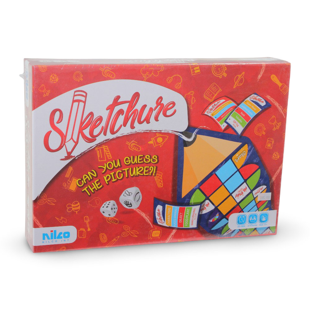 Nilco English Sketchure Board Game - Toys