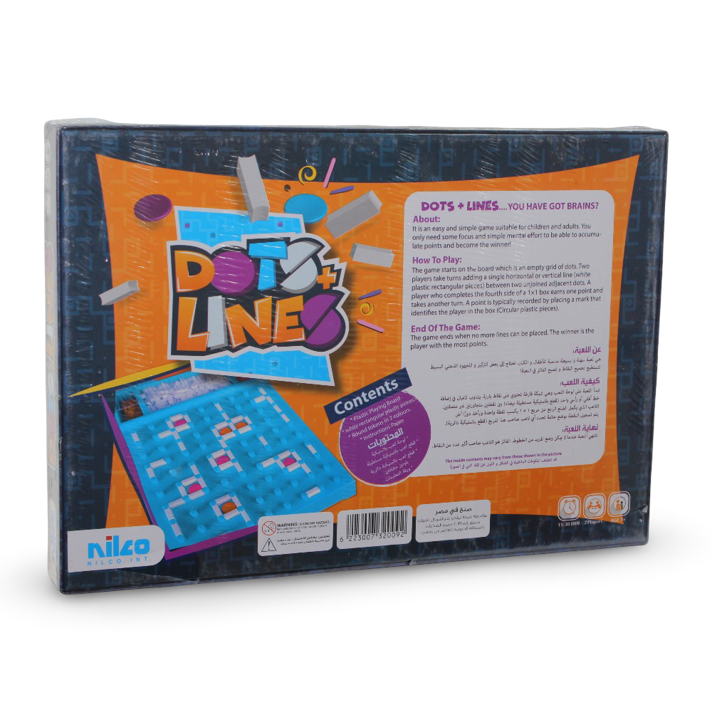 لعبة دوتس اند لاينز  من نيلكو- 