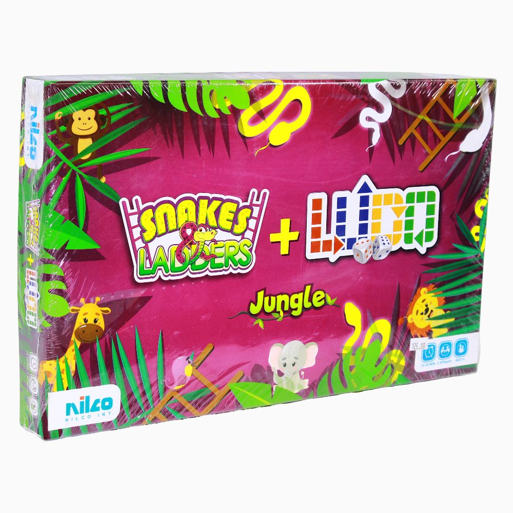 Jungle Ludo & Snakes and Ladders Game