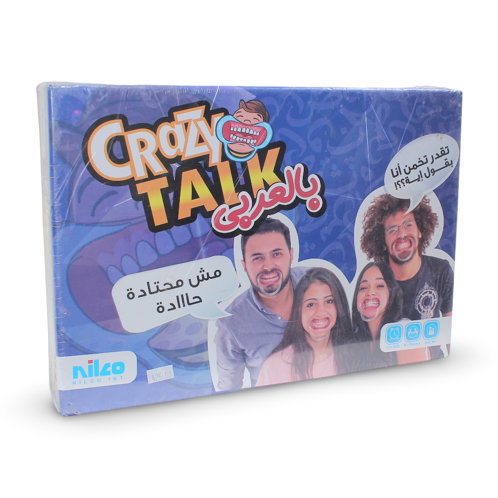 Nilco Crazy Talk Party Board Game - Toys