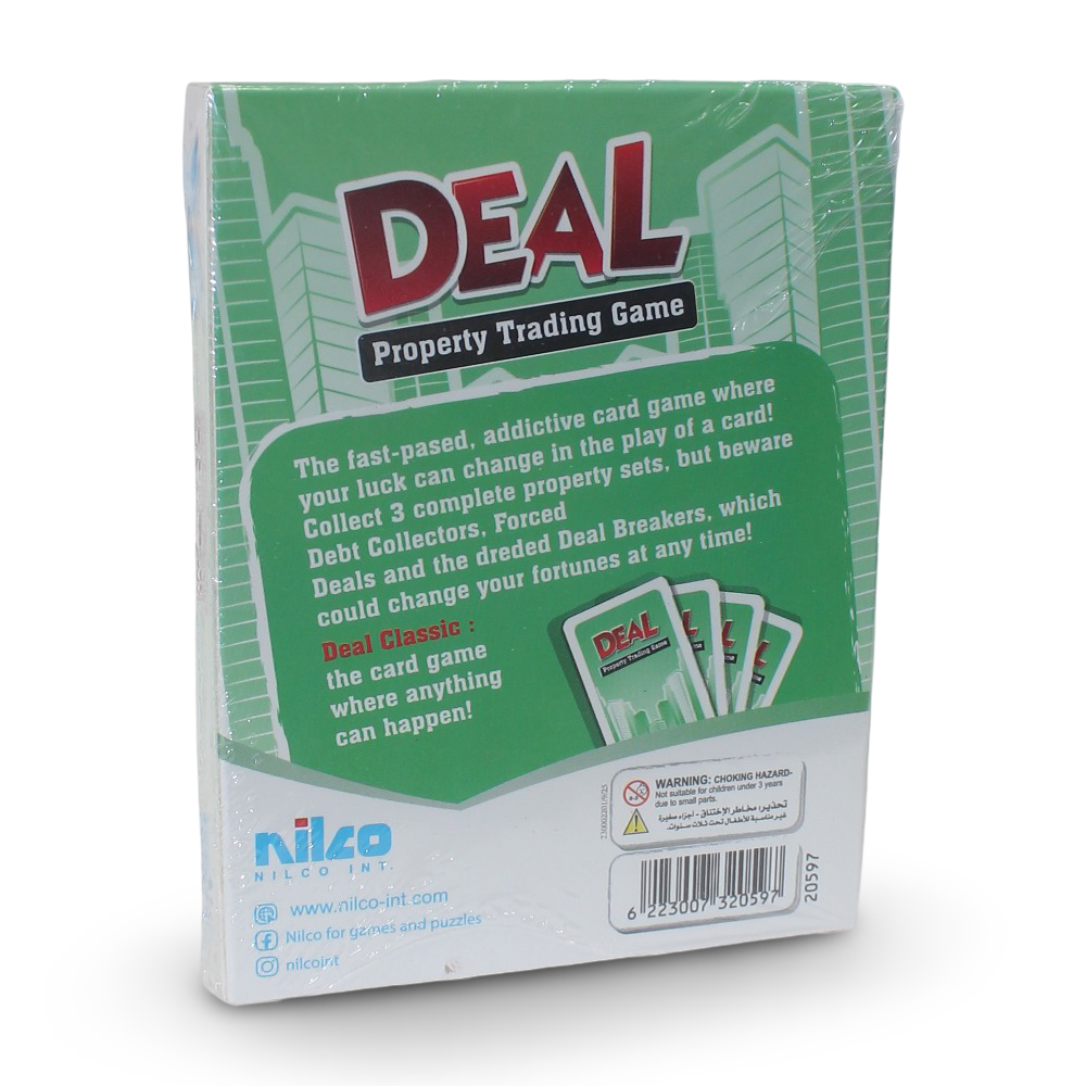 Nilco Deal Property Trading Card Game