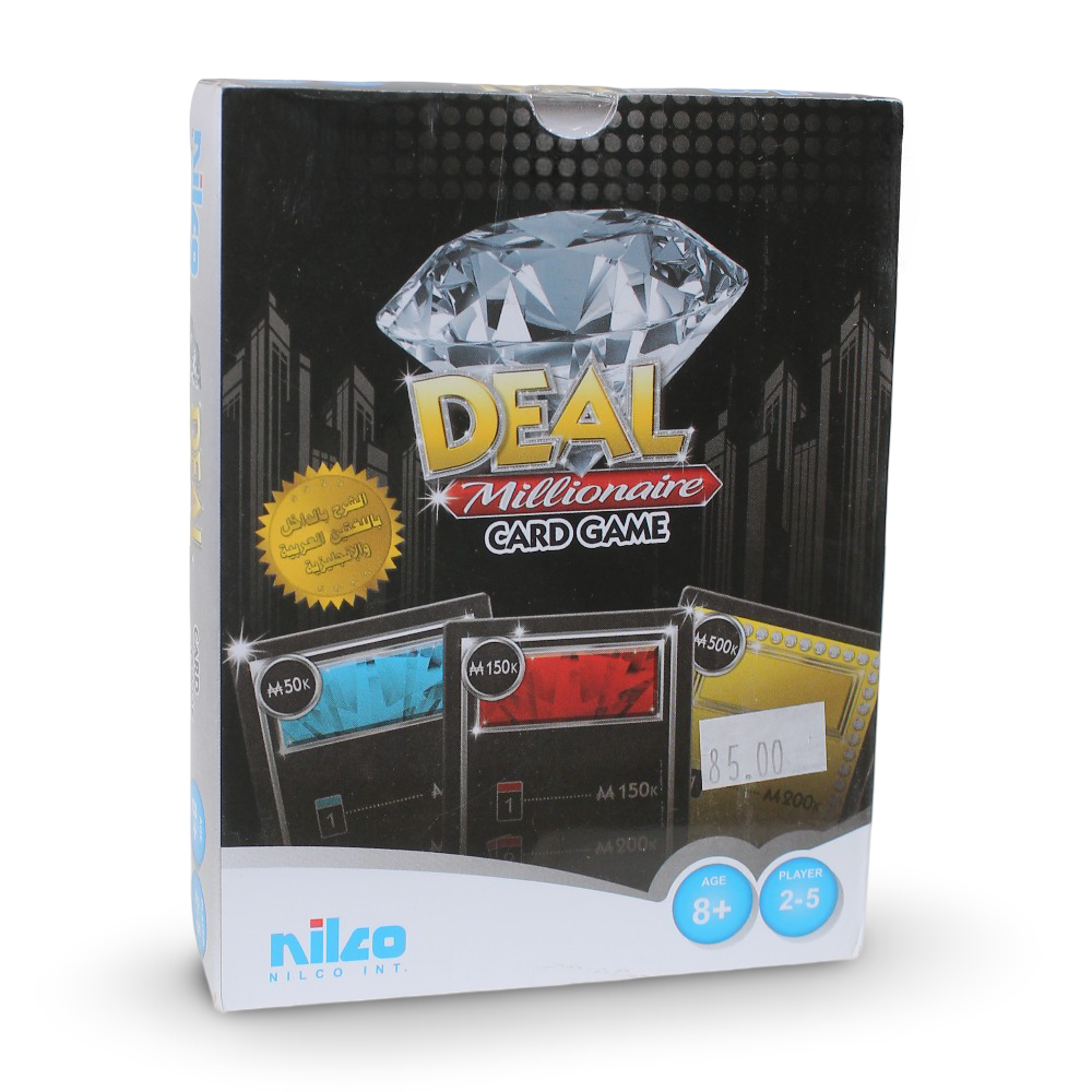 Nilco Deal Millionaire Card Game - Toys
