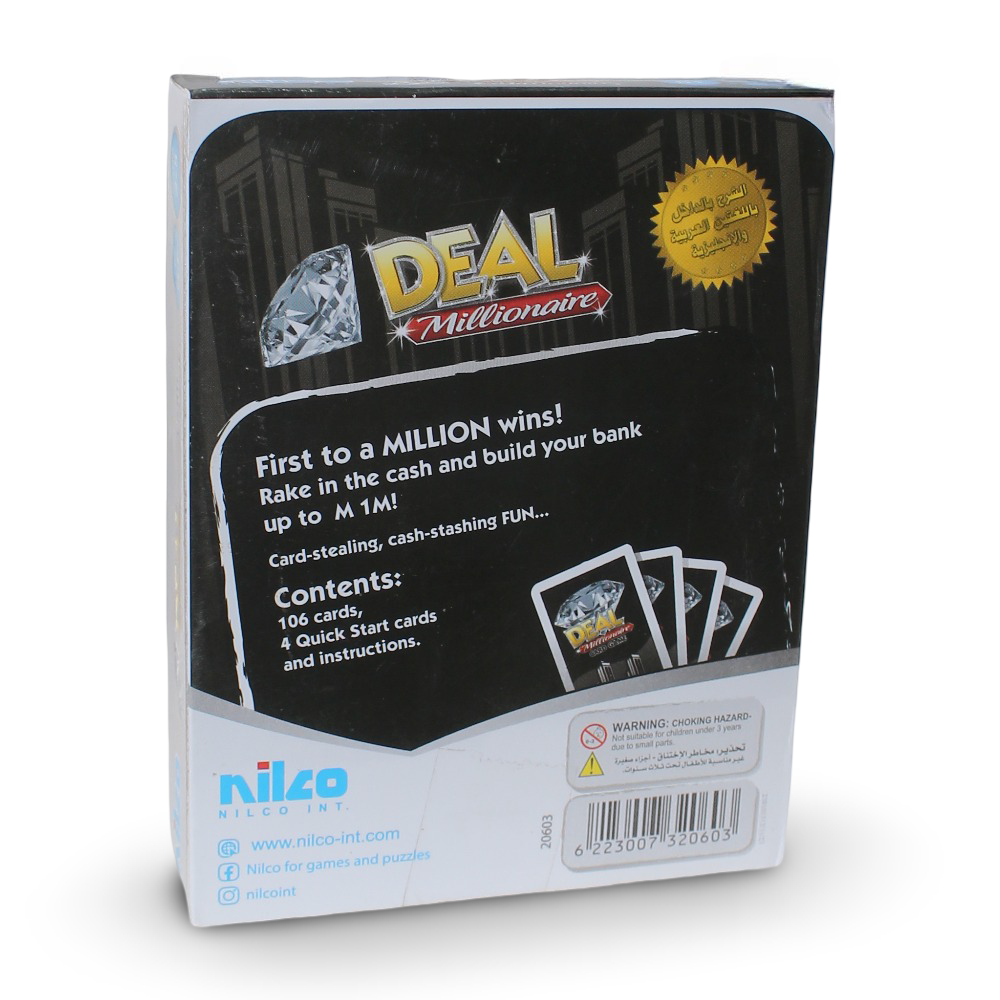 Nilco Deal Millionaire Card Game