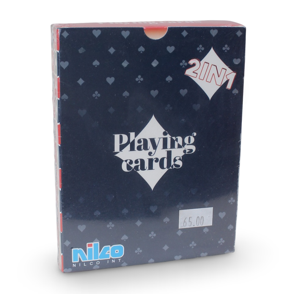 Nilco Playing Cards Game 2 in 1 - Toys