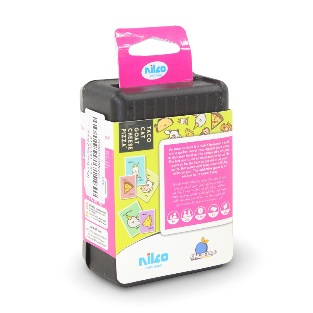 Nilco Taco Cat Goat Cheese Pizza Card Game