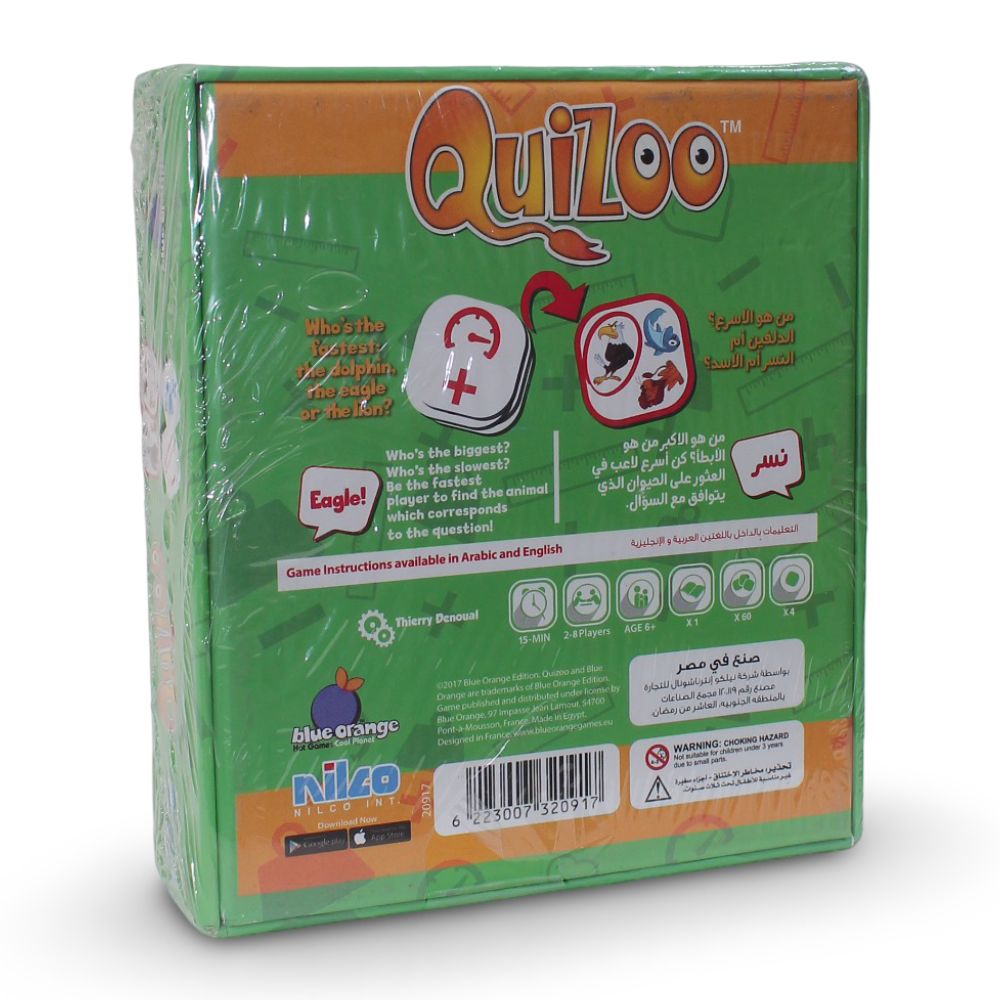 Nilco Quizoo Board Game