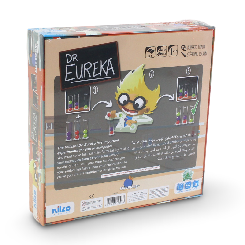 Nilco Blue Orange Games Dr. Eureka Dexterity Board Game