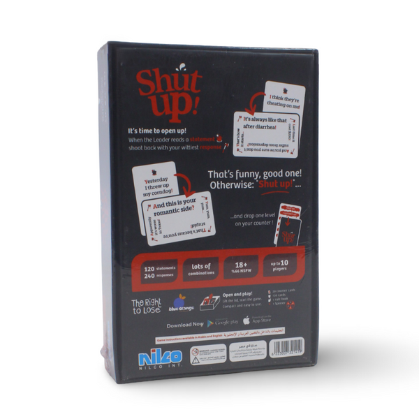 Nilco Shut Up! Card Game