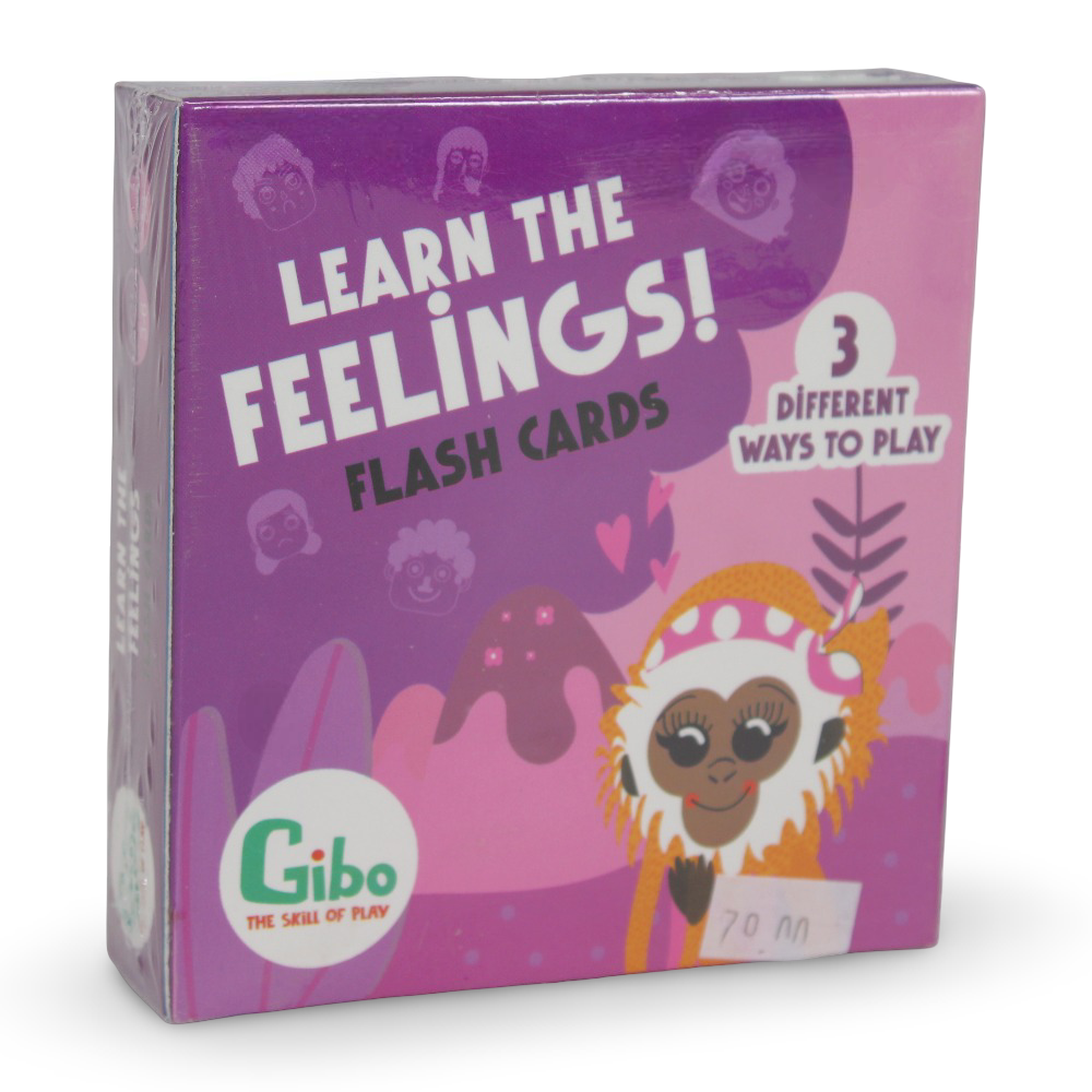 Nilco Gibo Learn The Feelings Flash Cards