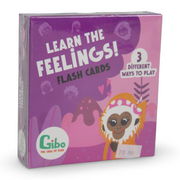 Nilco Gibo Learn The Feelings Flash Cards