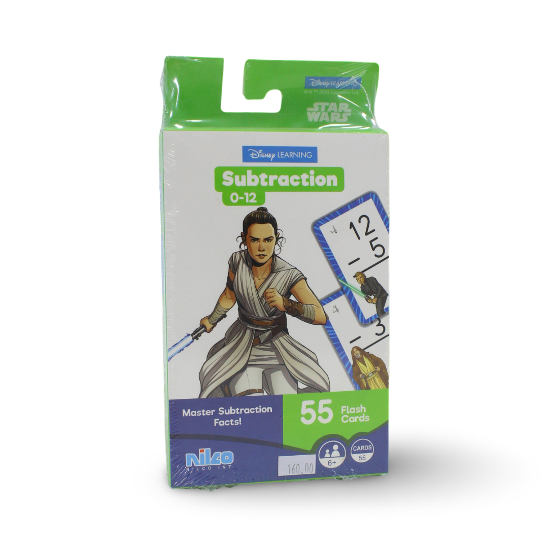 Nilco Disney Star Wars Subtraction Flash Cards