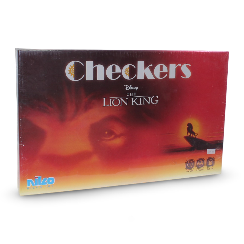 Nilco Disney The Lion King Checkers Game