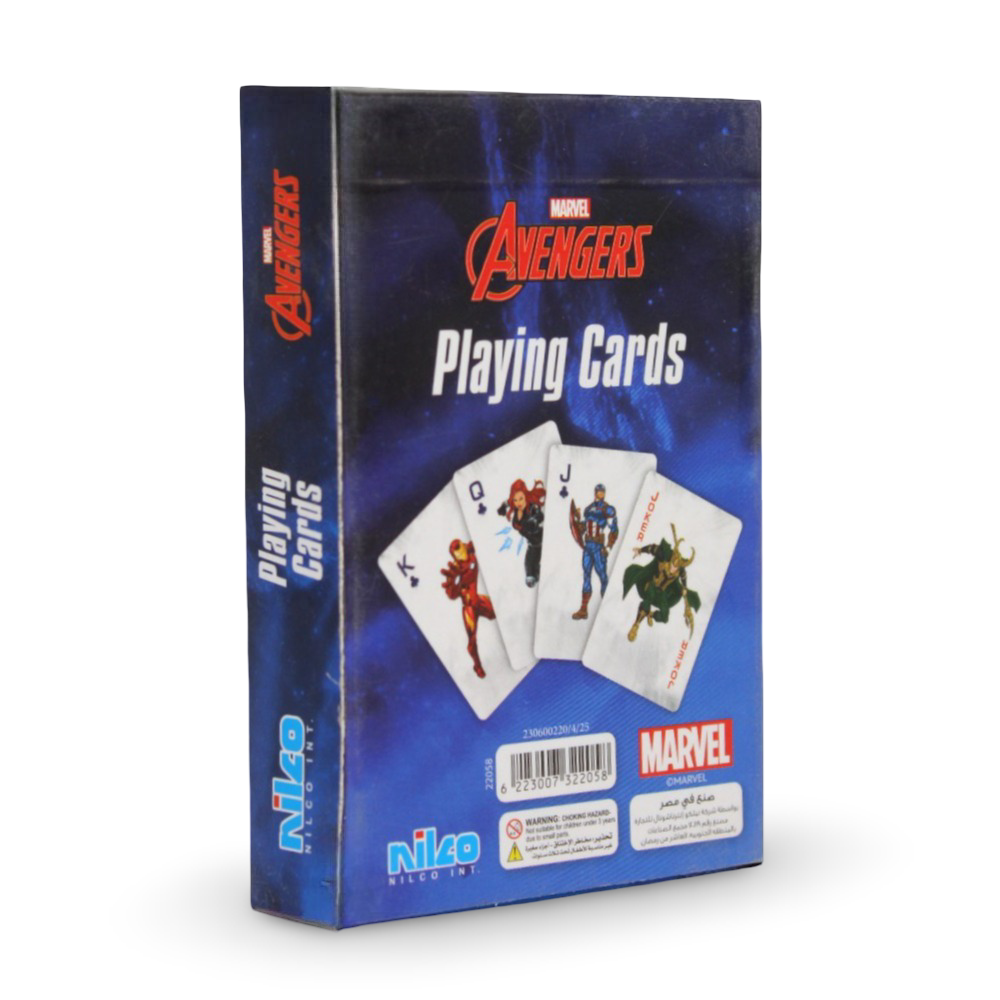 Nilco Marvel Avengers Playing Cards
