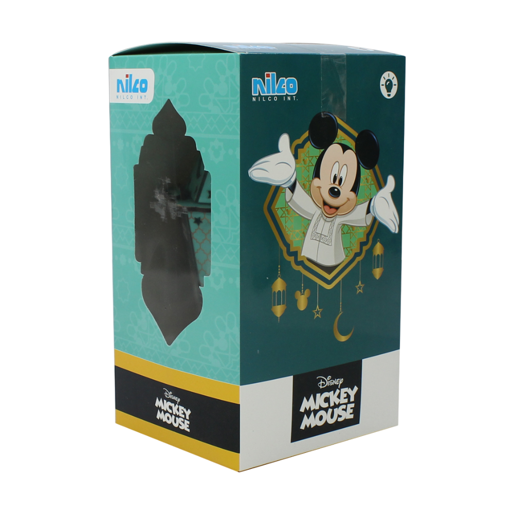 Nilco Mickey Mouse Ramadan Lantern – Green Decorative Fanous