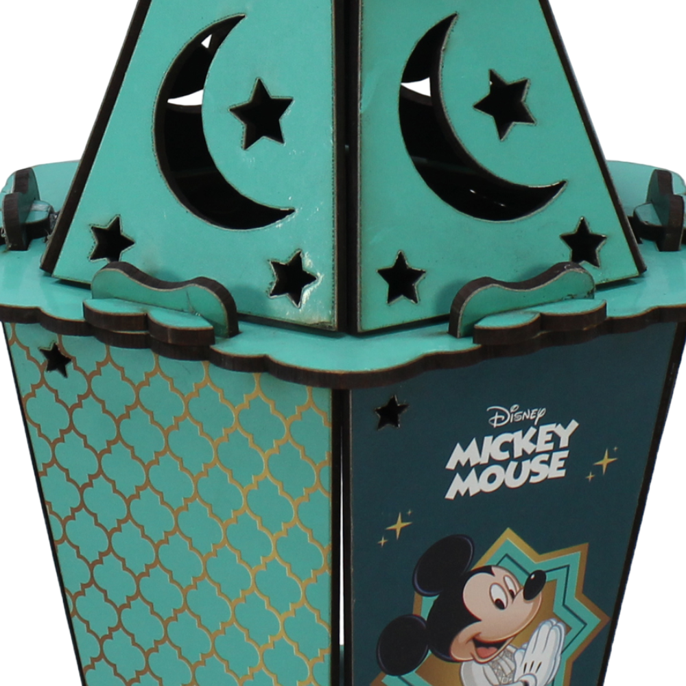 Nilco Mickey Mouse Ramadan Lantern – Green Decorative Fanous