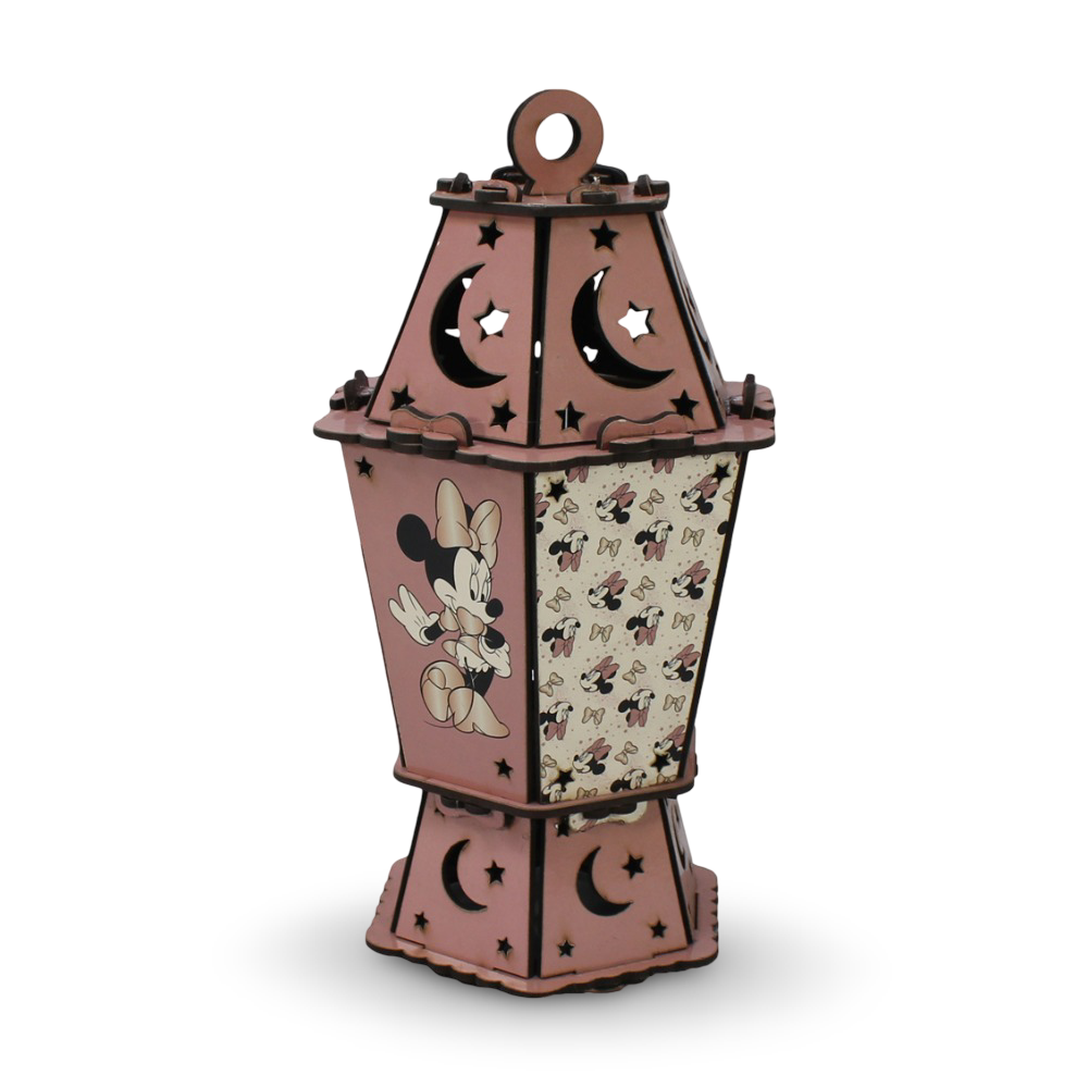 Nilco Minnie Mouse Ramadan Lantern – Pink Decorative Fanous